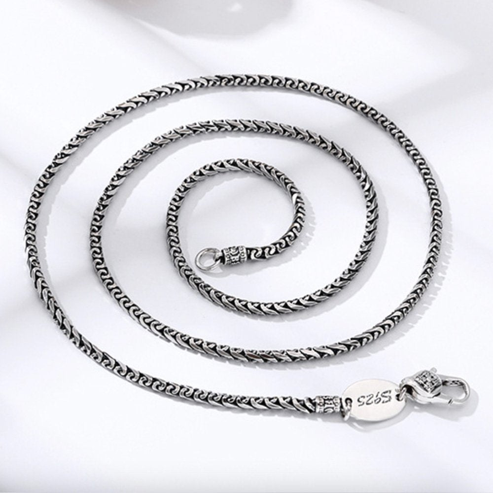 2 mm Sterling Silver Snake Chain 20"-26"