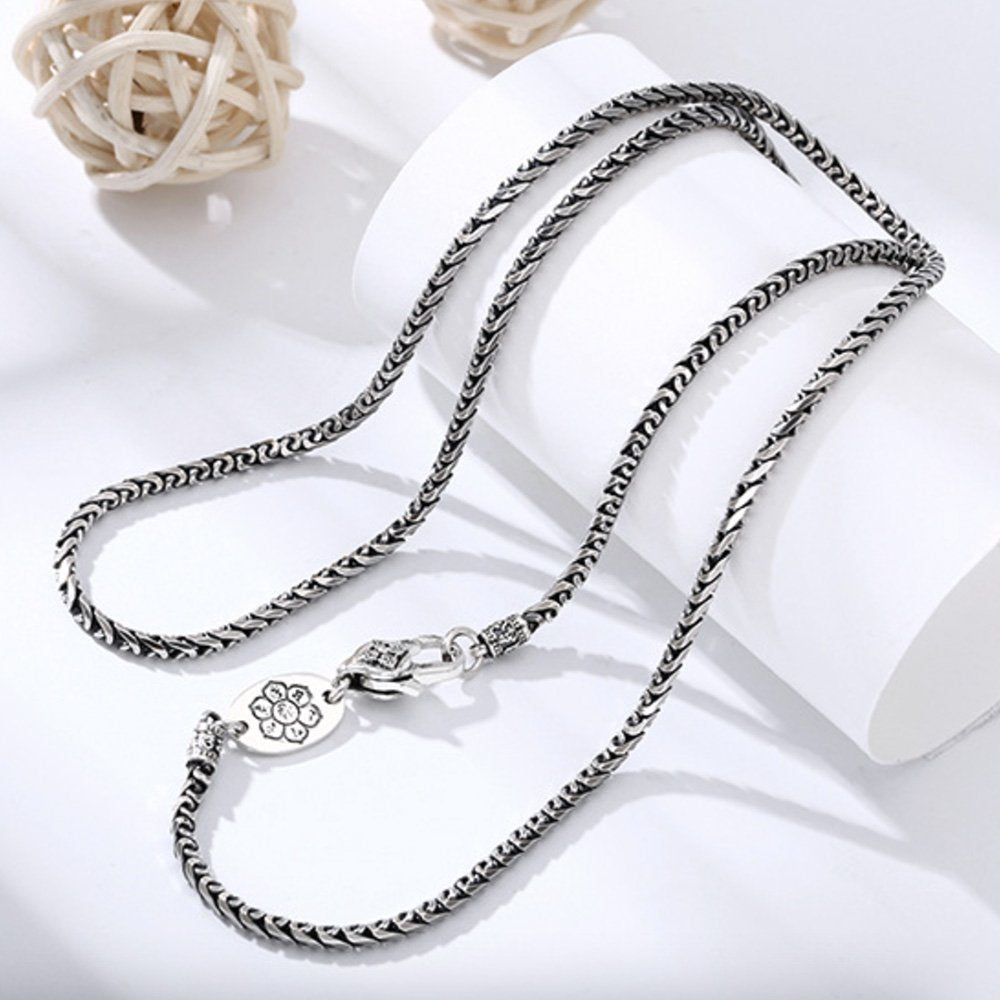 2 mm Sterling Silver Snake Chain 20"-26"