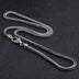 4mm Men's Sterling Silver Wheat Chain 18"-30"
