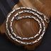 5mm Men's Sterling Silver Coreana Chain 20"-26"
