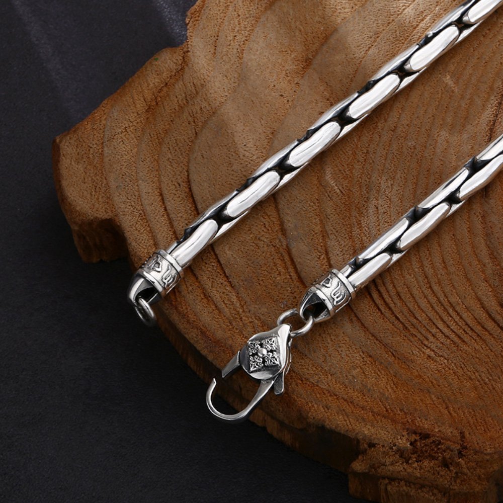 5mm Men's Sterling Silver Coreana Chain 20"-26"