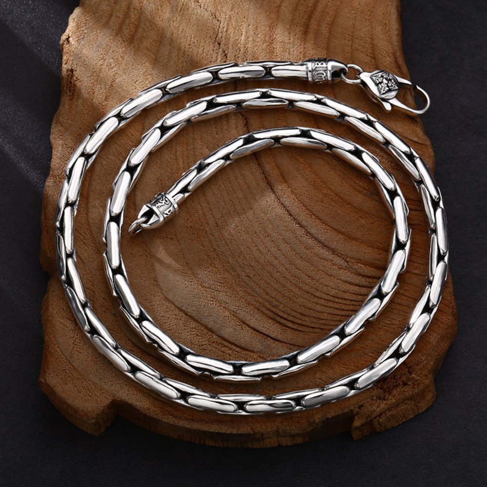 5mm Men's Sterling Silver Coreana Chain 20"-26"