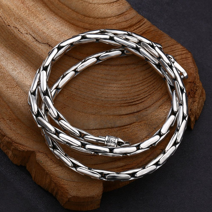 5mm Men's Sterling Silver Coreana Chain 20"-26"