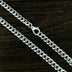 7mm Men’s Sterling Silver Cuban Link Chain