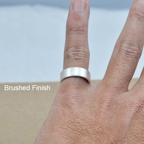 Fine Silver Wrap Band Ring