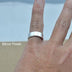 Fine Silver Wrap Band Ring