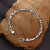 Men’s Sterling Silver Cuban Link Bracelet – Slim 5mm Chain