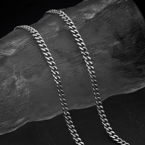 Men’s Sterling Silver Cuban Link Chain