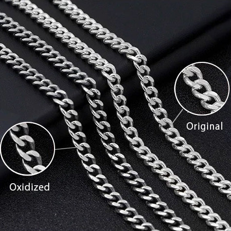 Men’s Sterling Silver Cuban Link Chain