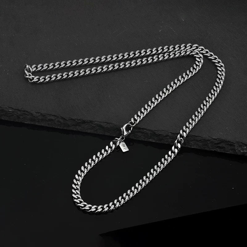 Men’s Sterling Silver Cuban Link Chain