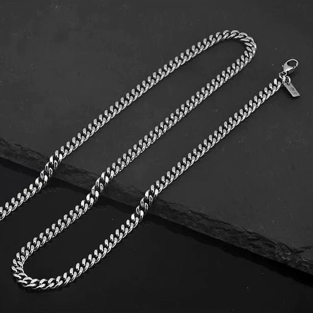 Men’s Sterling Silver Cuban Link Chain