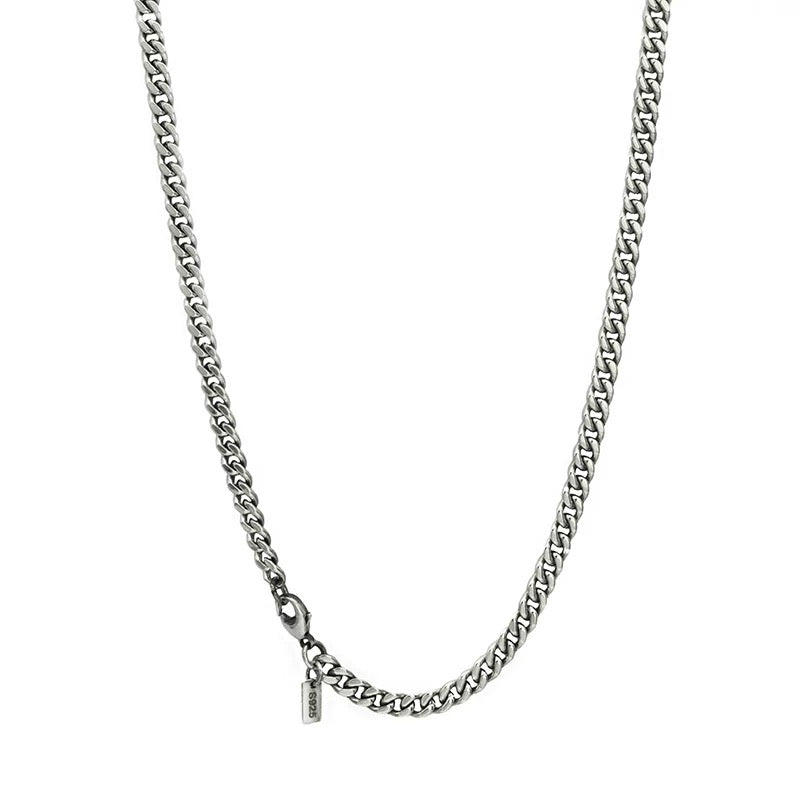 Men’s Sterling Silver Cuban Link Chain