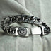 Men's Sterling Silver Curb Chain Bracelet