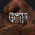 Men's Sterling Silver Iron Cross Ring