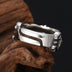 Men's Sterling Silver Iron Cross Ring