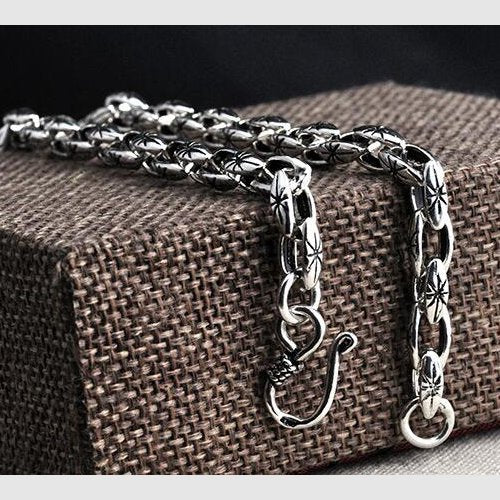 Men's Sterling Silver Link Chain Bracelet