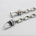 Men's Sterling Silver Rectangle Link Chain Bracelet
