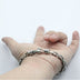 Men's Sterling Silver Rectangle Link Chain Bracelet