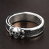 Men’s Sterling Silver Skull & Crossbones Ring
