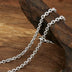 2.5 mm Men's Sterling Silver Thai Anchor Link Chain 18"-30"