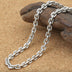 2.5 mm Men's Sterling Silver Thai Anchor Link Chain 18"-30"