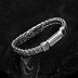 Men’s Sterling Silver Woven Bracelet