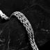 Men’s Sterling Silver Woven Bracelet