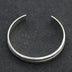 Men's Sterling Silver Zigzag Pattern Cuff Bracelet