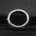 Men's Sterling Silver Sun Rays Band Ring