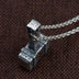 Men's Fine Silver Hammer Necklace