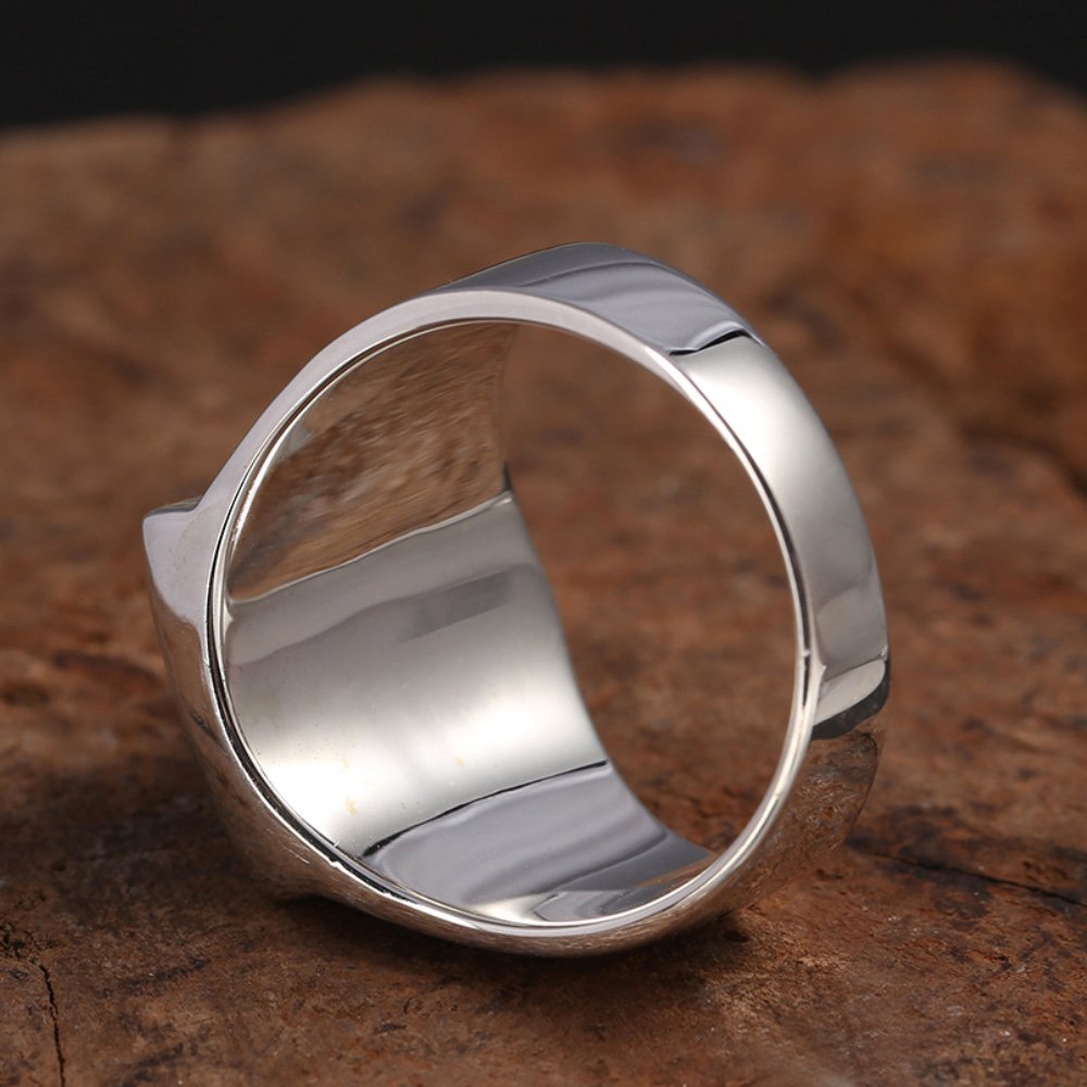 Men's Sterling Silver Airborne Ring