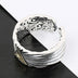 Men's Sterling Silver All-Seeing Eye Ring