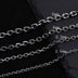 2.5-5 mm Men’s Sterling Silver Anchor Link Chain 18"-28"
