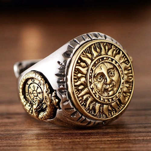 Men's Sterling Silver Apollo Wrap Ring