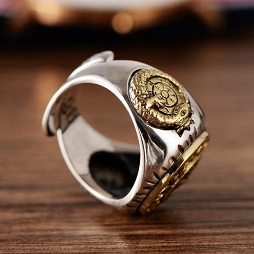 Men's Sterling Silver Apollo Wrap Ring