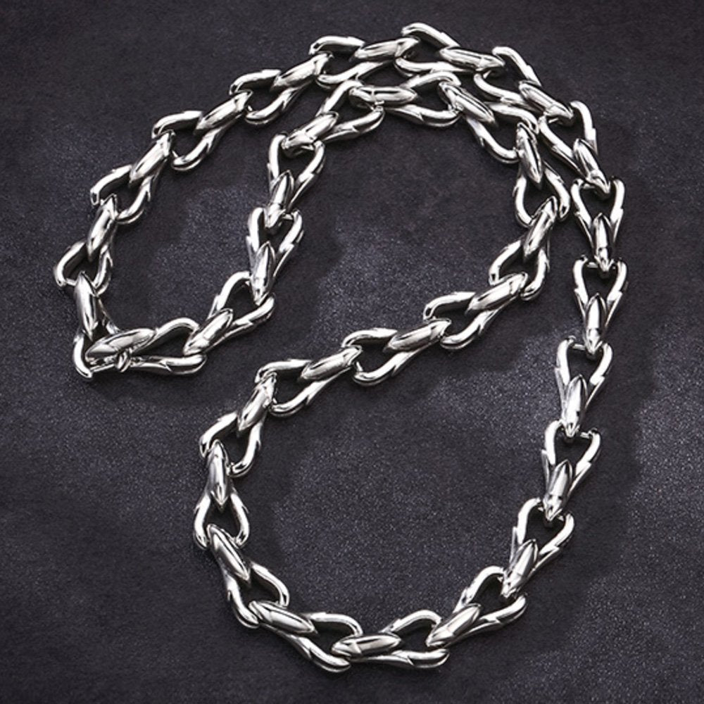 Men's Sterling Silver Bold Link Chain 18"-24"