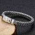 Men's Sterling Silver Braided Chain Bracelet
