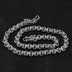 8 mm Men's Sterling Silver Dragon Heads Rolo Chain 20"-24"