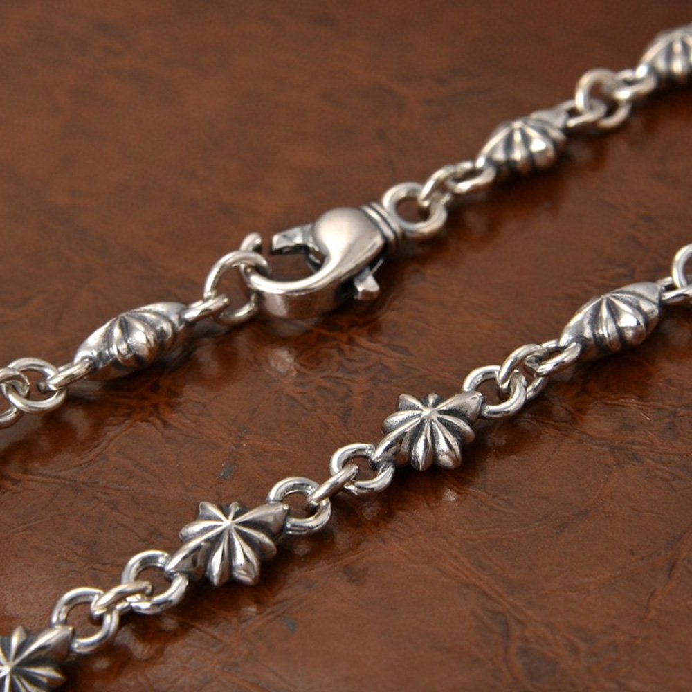 Men's Sterling Silver Cross Chain 20"-26"