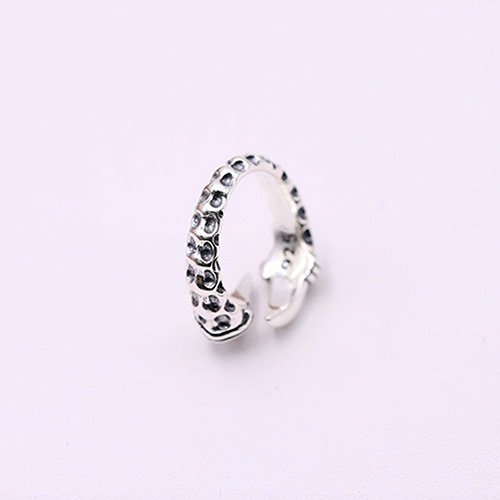 Men's Sterling Silver Eagle Claw Wrap Ring