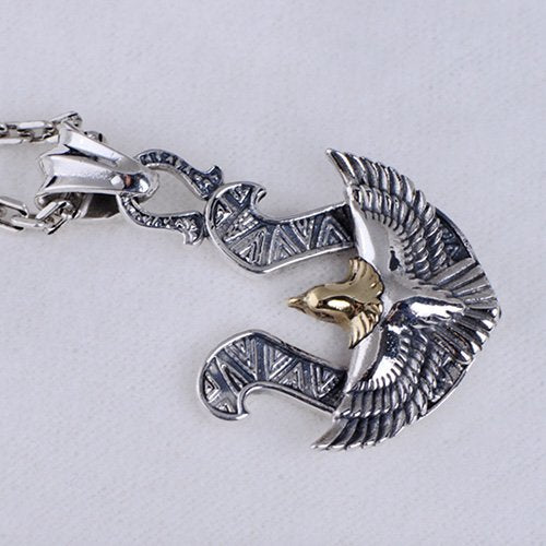 Men's Sterling Silver Eagle Pendant