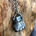Men's Sterling Silver Fist Necklace