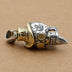 Men's Sterling Silver Hat Skull Necklace