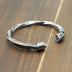 Men's Sterling Silver Horse Hoof Cuff Bracelet