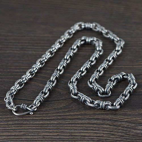 Men's Sterling Silver Link Chain 20"-22"