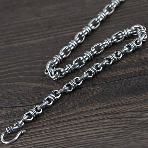 Men's Sterling Silver Link Chain 20"-22"