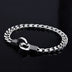 Men's Sterling Silver Minimalist Cuban Chain Bracelet