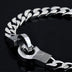 Men's Sterling Silver Minimalist Cuban Chain Bracelet