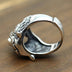 Men's Sterling Silver Roaring Tiger Ring