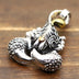 Men's Sterling Silver Scorpion Pendant Necklace